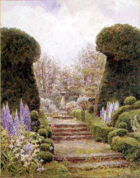 Die Sonnenuhr, Knockwood, Tenterden von George Samuel Elgood