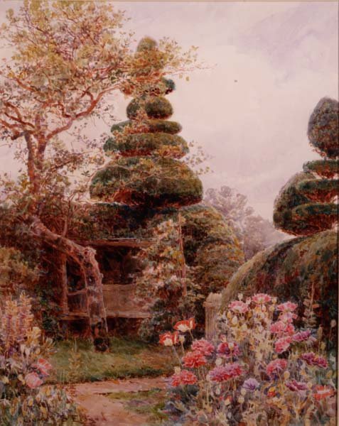 Eibenlaube, Polhill von George Samuel Elgood
