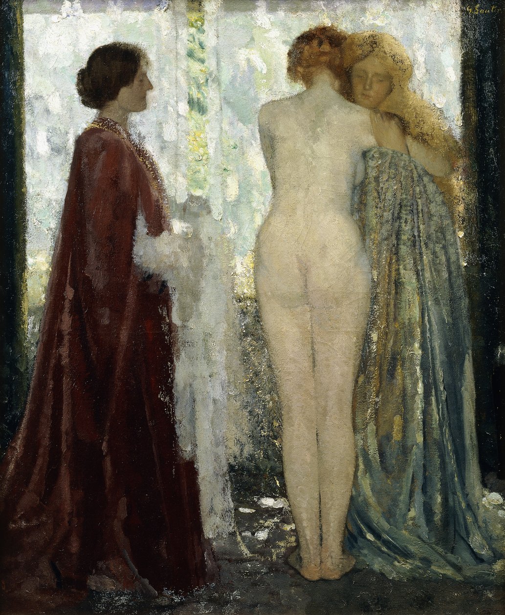 Der Hochzeitsmorgen von George Sauter