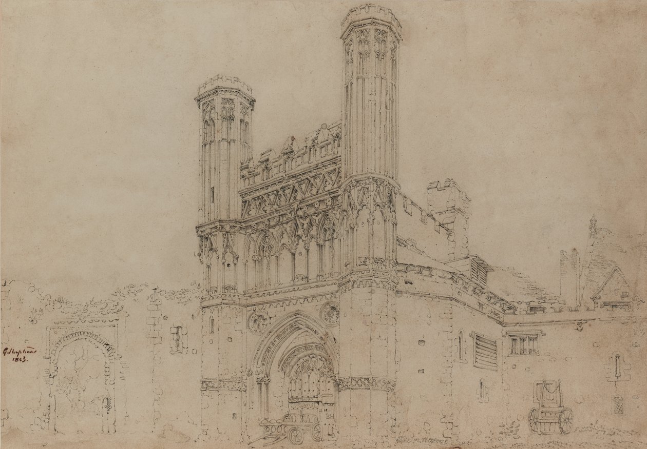 Tor von St. Augustine, Canterbury von George Shepherd
