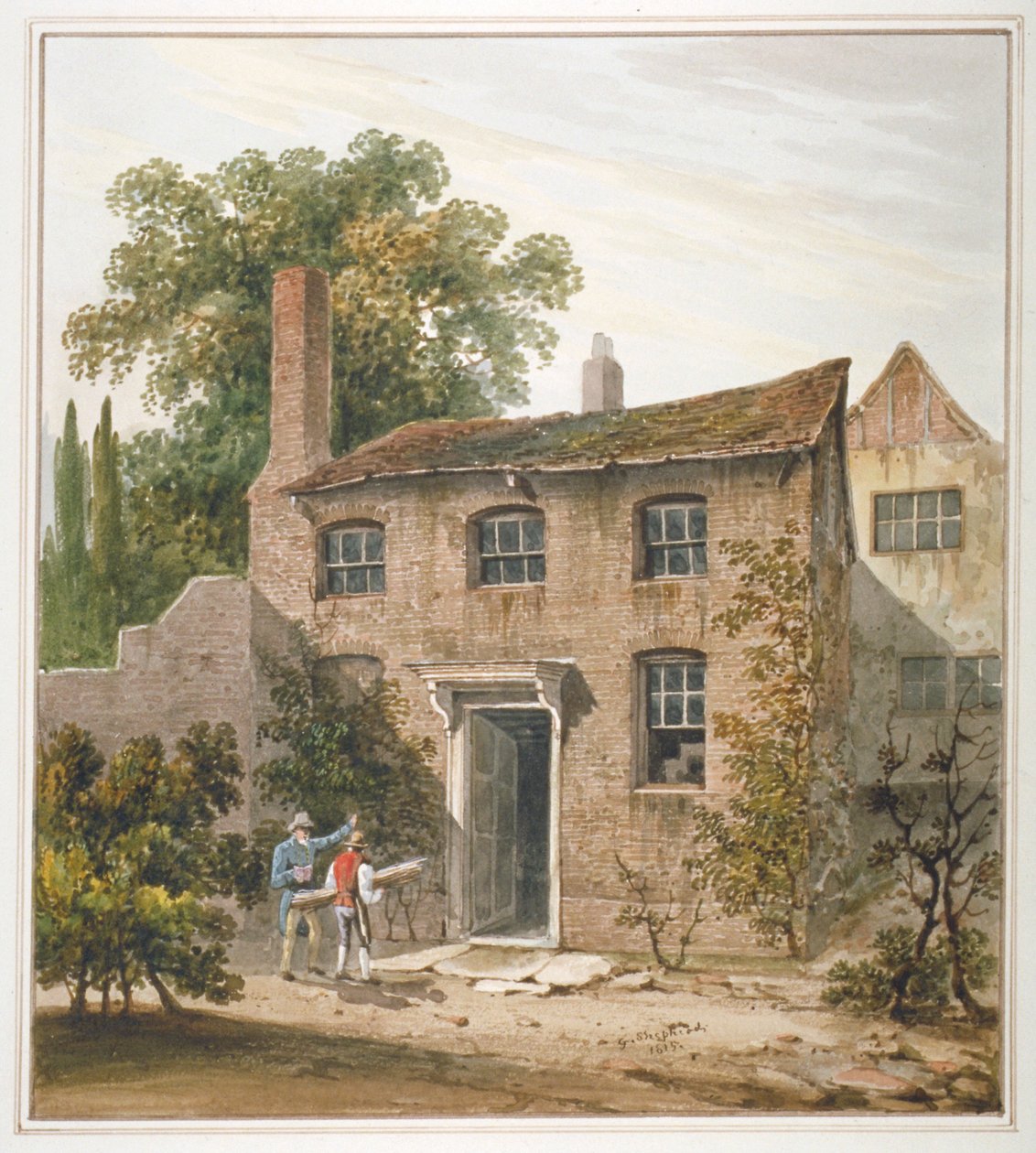 Haus in Holborn, London von George Shepherd