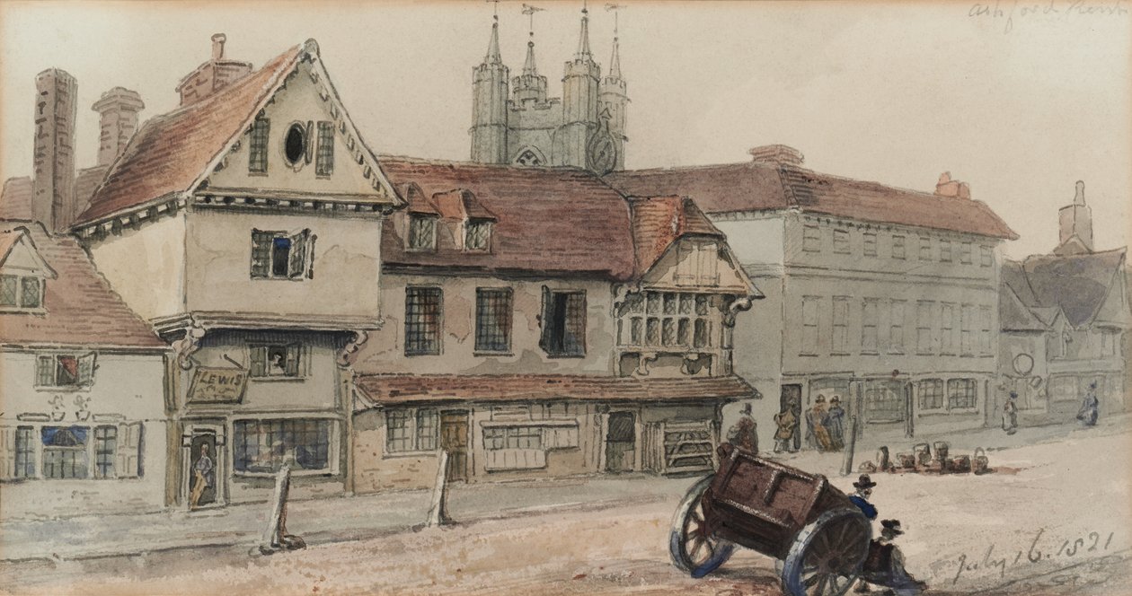 Ansicht von Ashford von George Shepherd