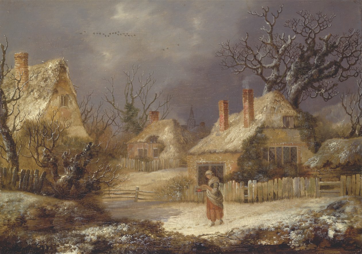 Winterlandschaft von George Smith