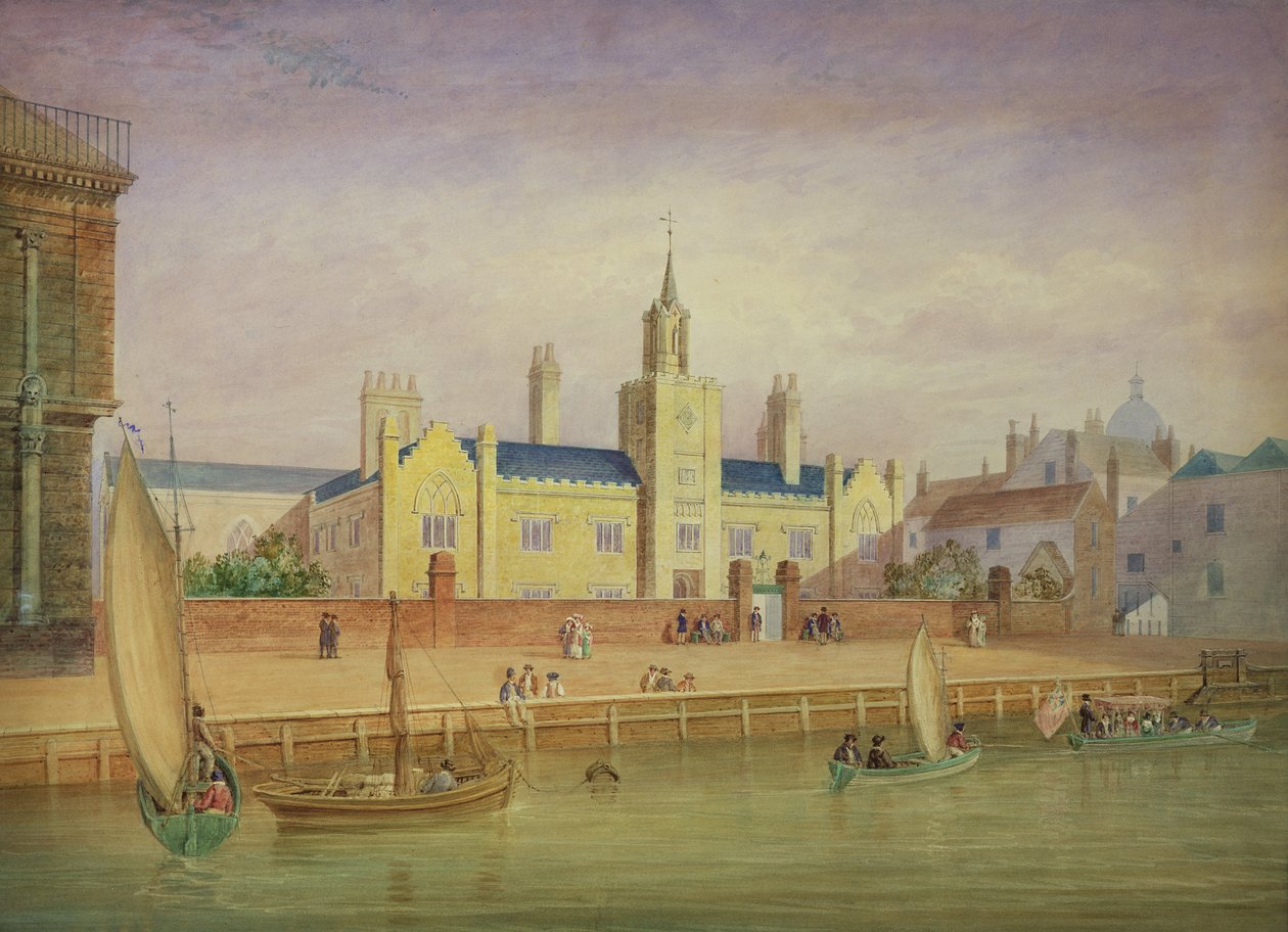Trinity Armenhäuser, Greenwich ca. 1825 von George Smith