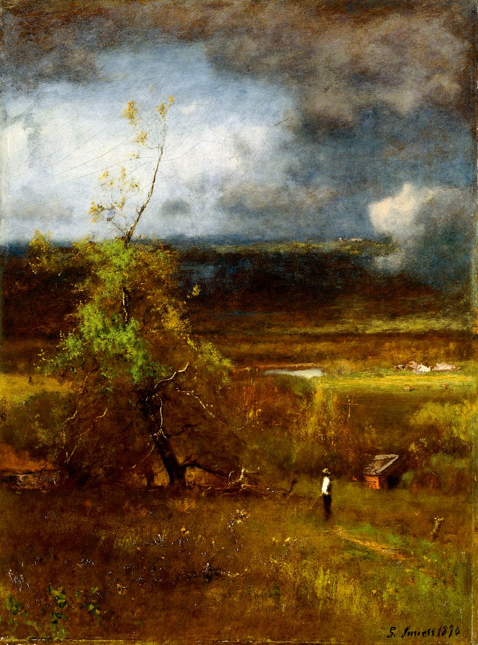 Sammelnde Wolken, 1890 von George Snr. Inness