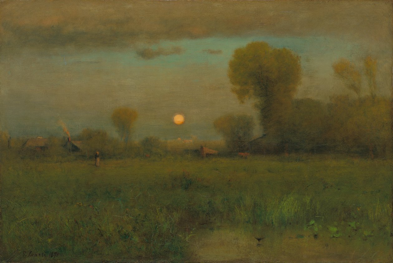 Erntemond, 1891 von George Snr. Inness