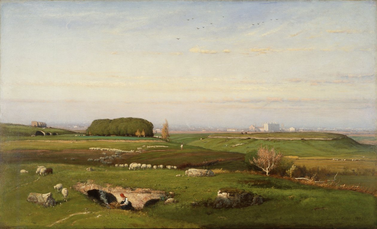 In der römischen Campagna von George Snr. Inness