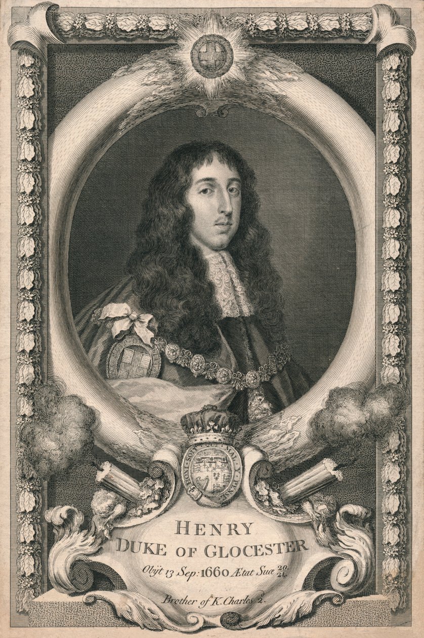 Henry, Herzog von Gloucester, 1736 von George Vertue