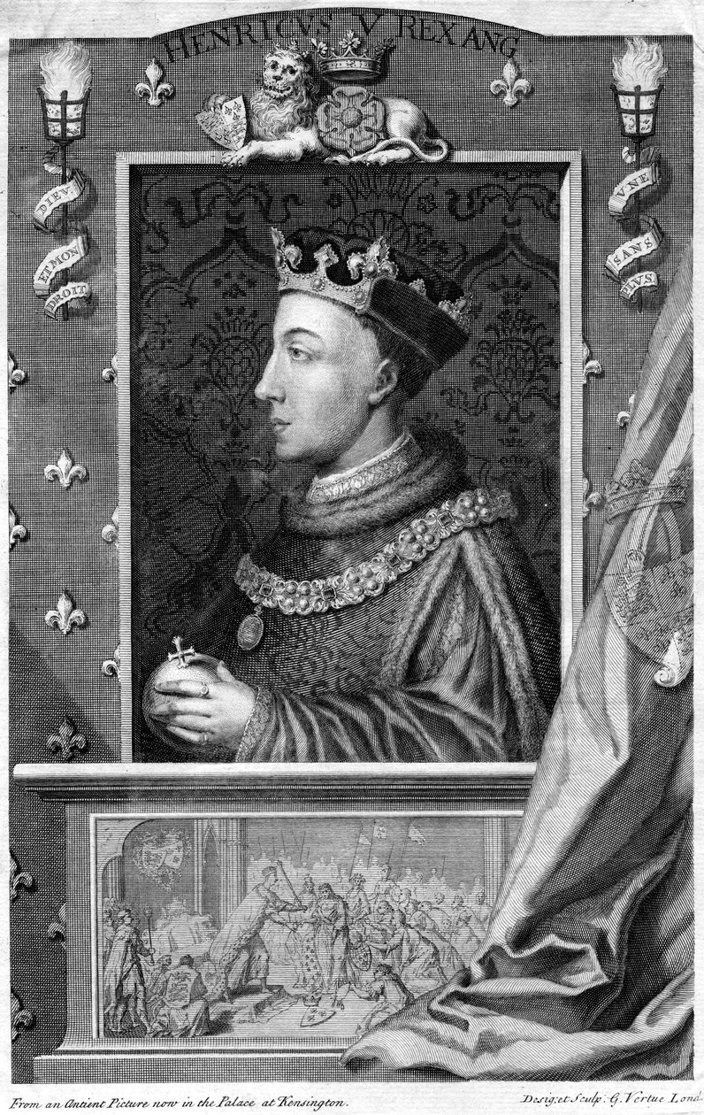 Heinrich V., König von England von George Vertue