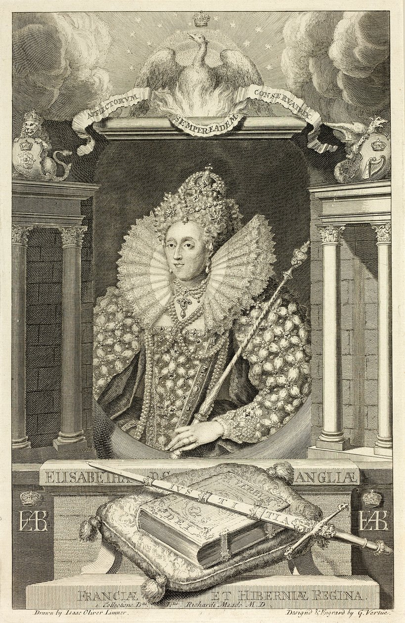 Königin Elisabeth I. von George Vertue