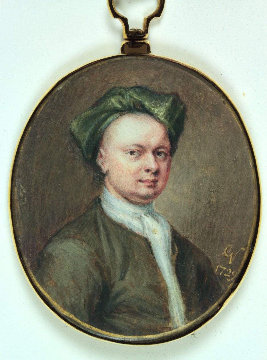 Selbstporträt von George Vertue
