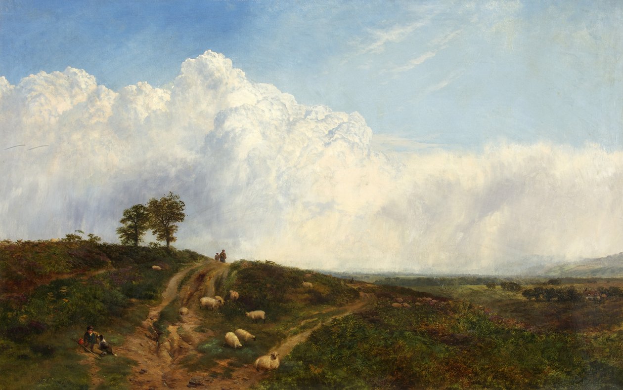 Kreuzungen über die Heide von George Vicat Cole