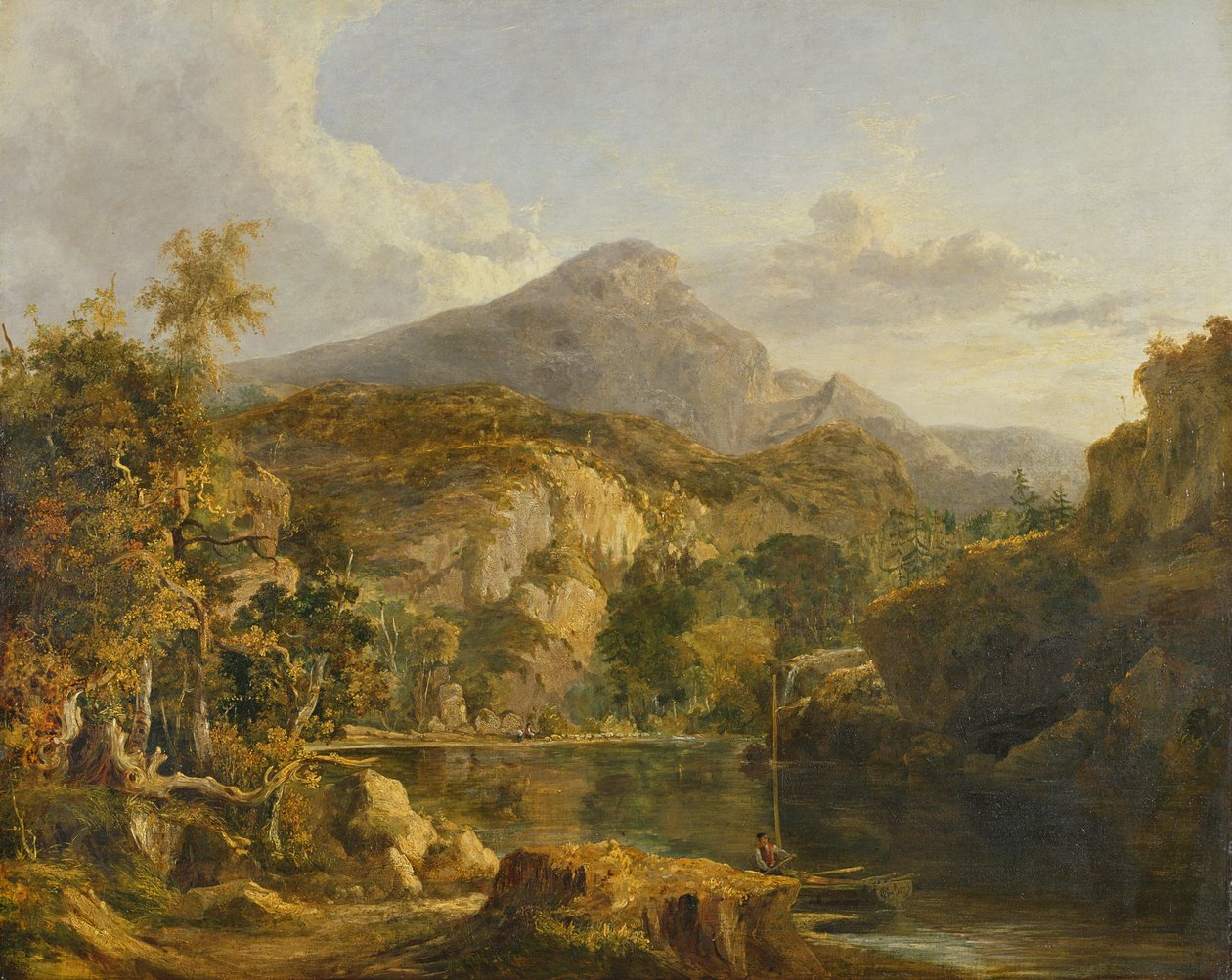 Ansicht in den Highlands, 1827 von George Vincent