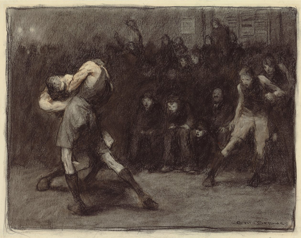 Basketball, 1906 von George Wesley Bellows