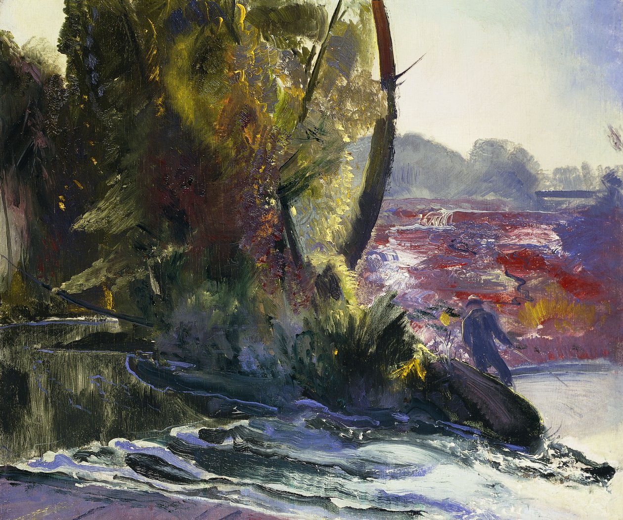 Fischer und Bach, 1920 von George Wesley Bellows