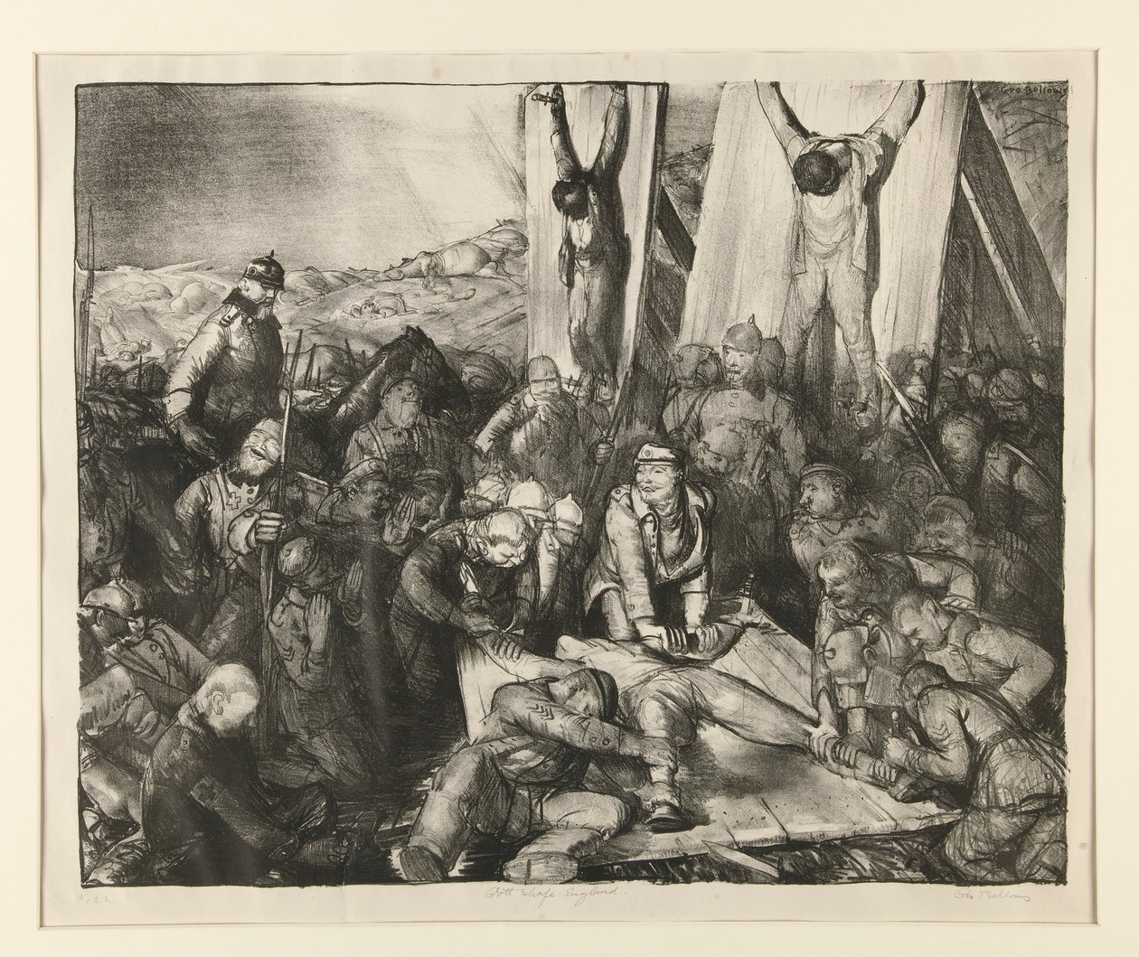Gott Strafe England von George Wesley Bellows