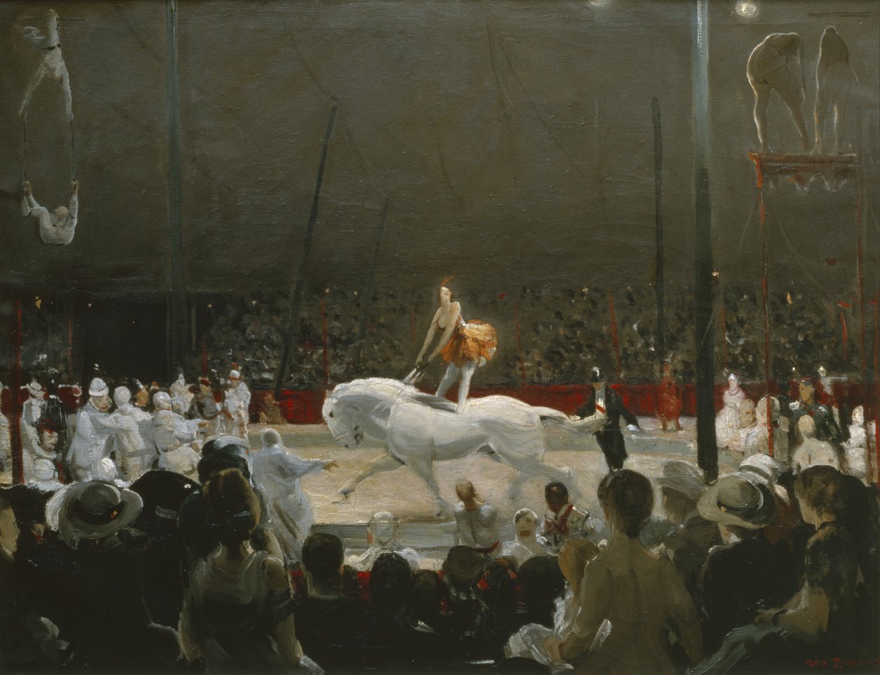 Der Zirkus, 1912 von George Wesley Bellows