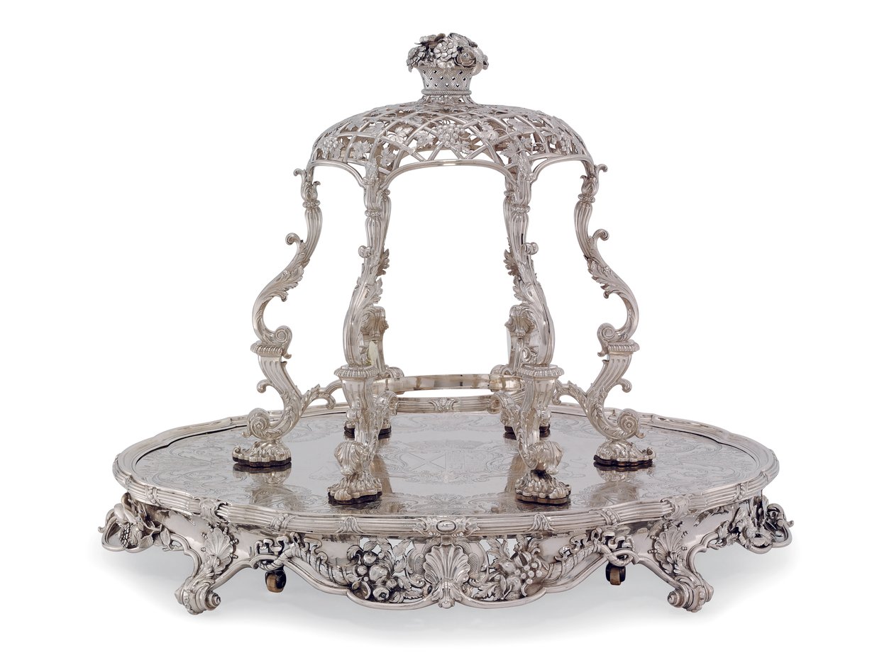 Epergne, The Leinster Service von George Wickes
