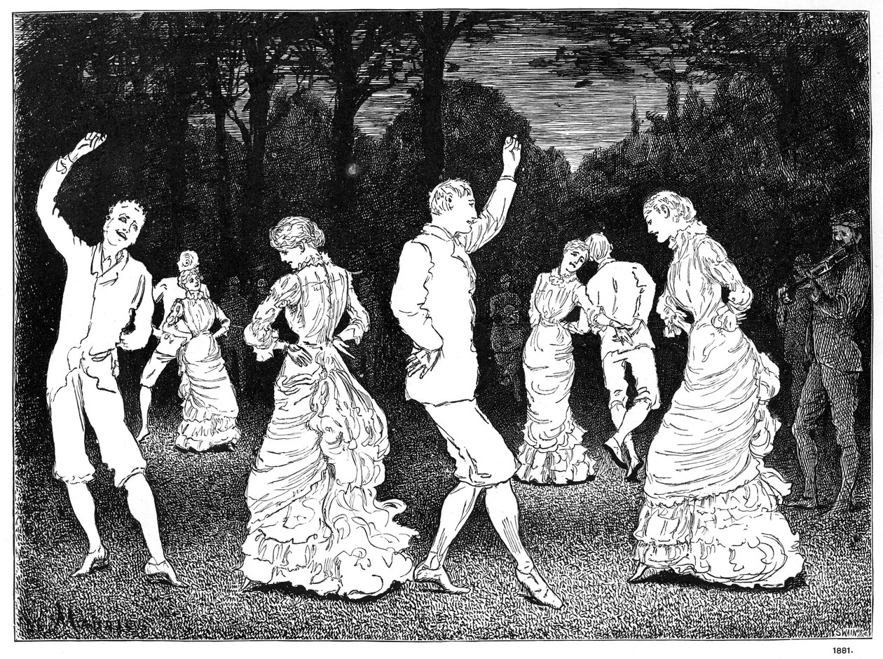 Eine brillante Idee, 1881-1891 von George du Maurier