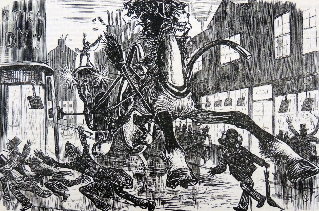 Ein traumatisches Erlebnis erneut durchleben von George du Maurier