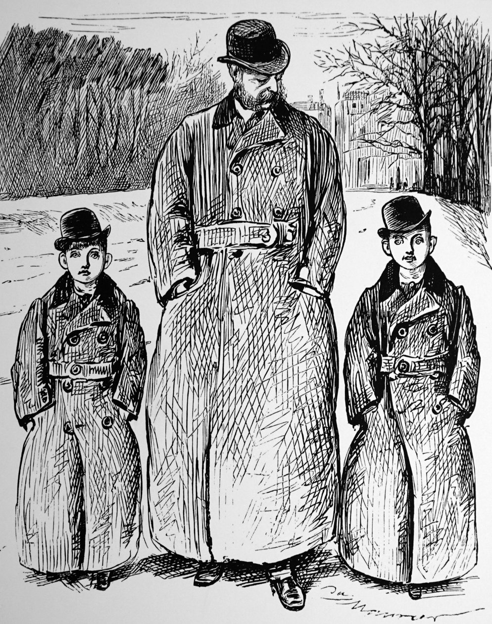 Das Schilling-Telegramm von George du Maurier