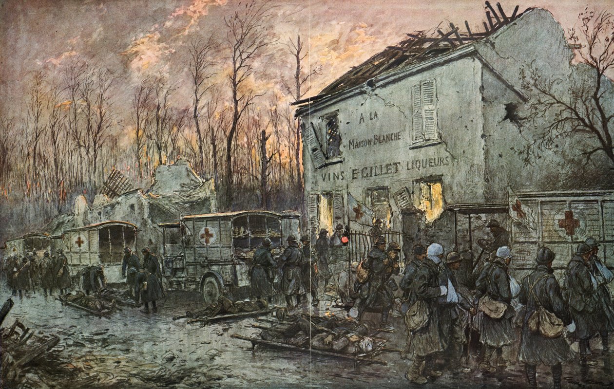 Das Auto während des Krieges von Georges Bertin Scott