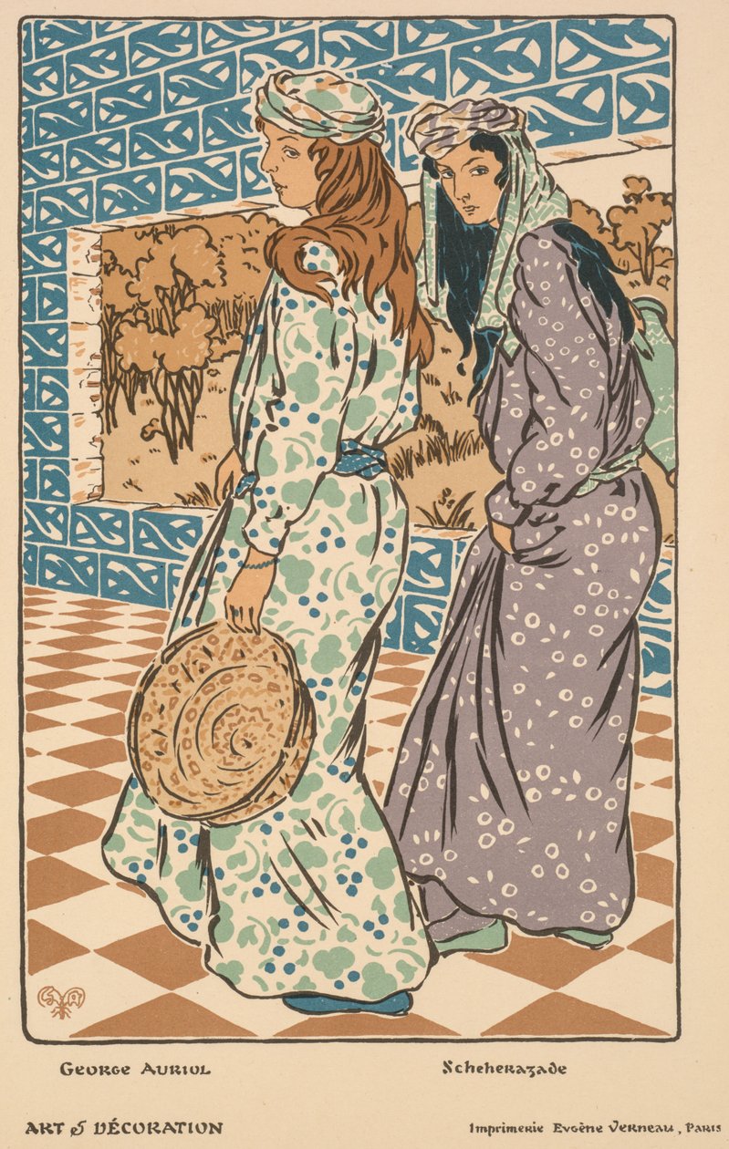 Scheherazade, 1901 von Georges Auriol