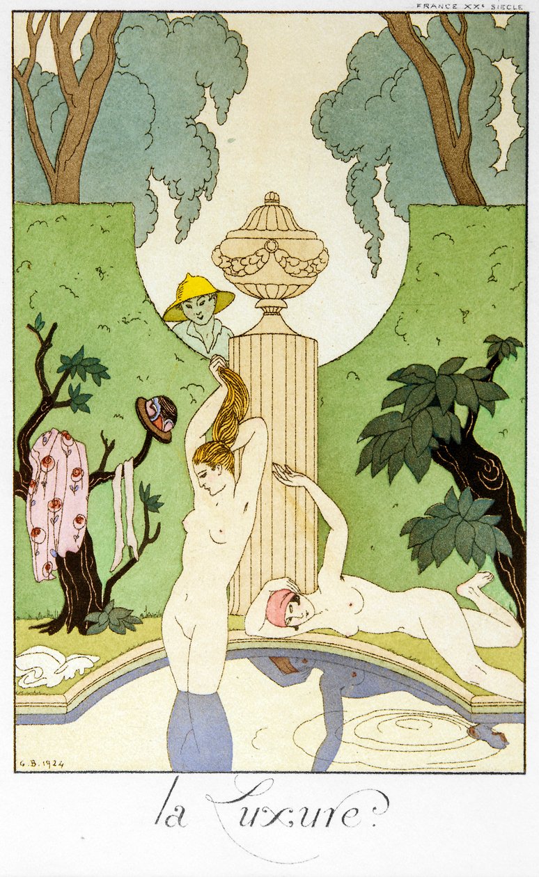 Liebe zum Luxus von Georges Barbier