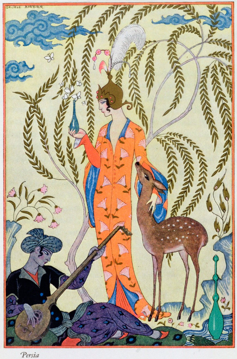 Persien, 1912 von Georges Barbier