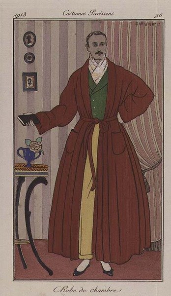 Morgenmantel von Georges Barbier