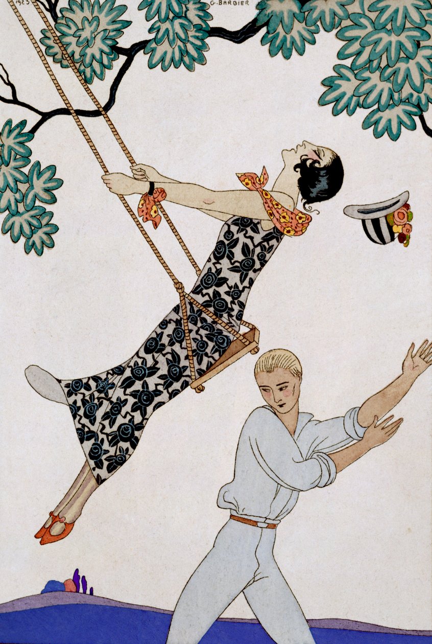 Die Schaukel von Georges Barbier