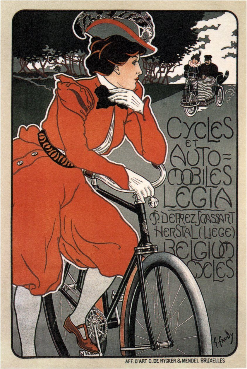 Cycles Automobiles Legia, 1898 von Georges Gaudy
