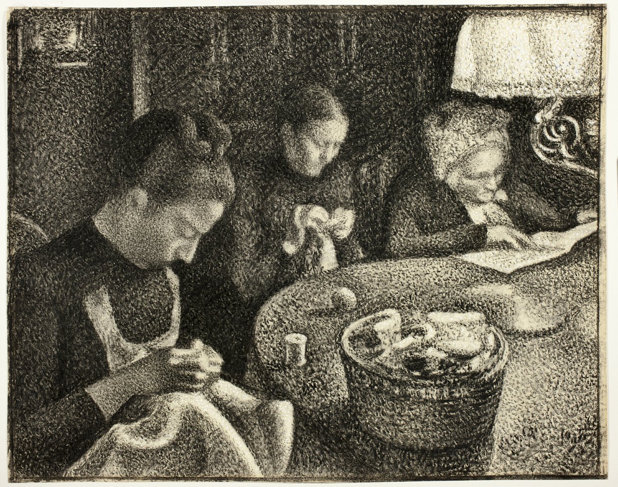Bürgerliches Interieur von Georges Lemmen
