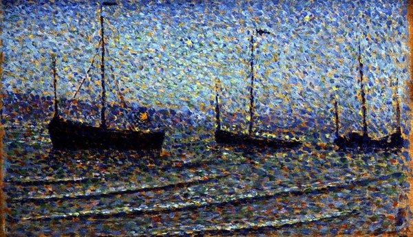 Fischerboote, ca. 1891 von Georges Lemmen
