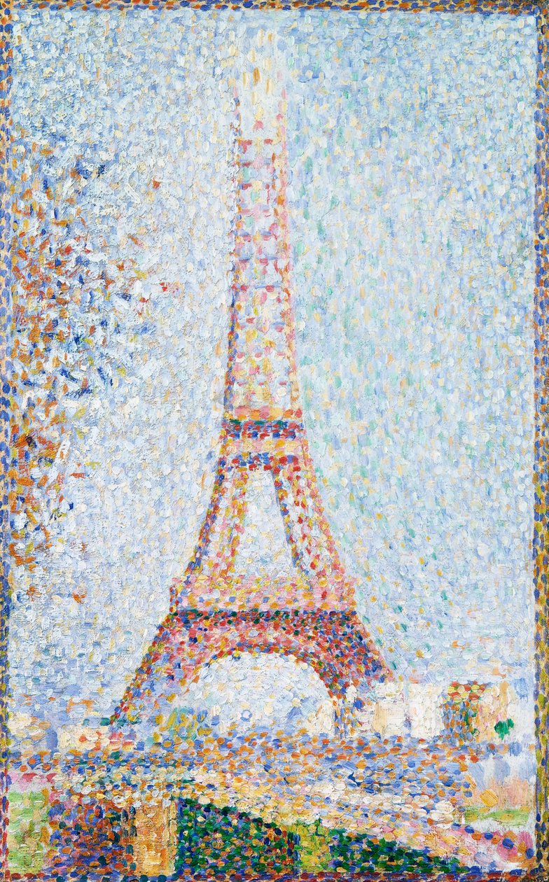 Der Eiffelturm von Georges Pierre Seurat