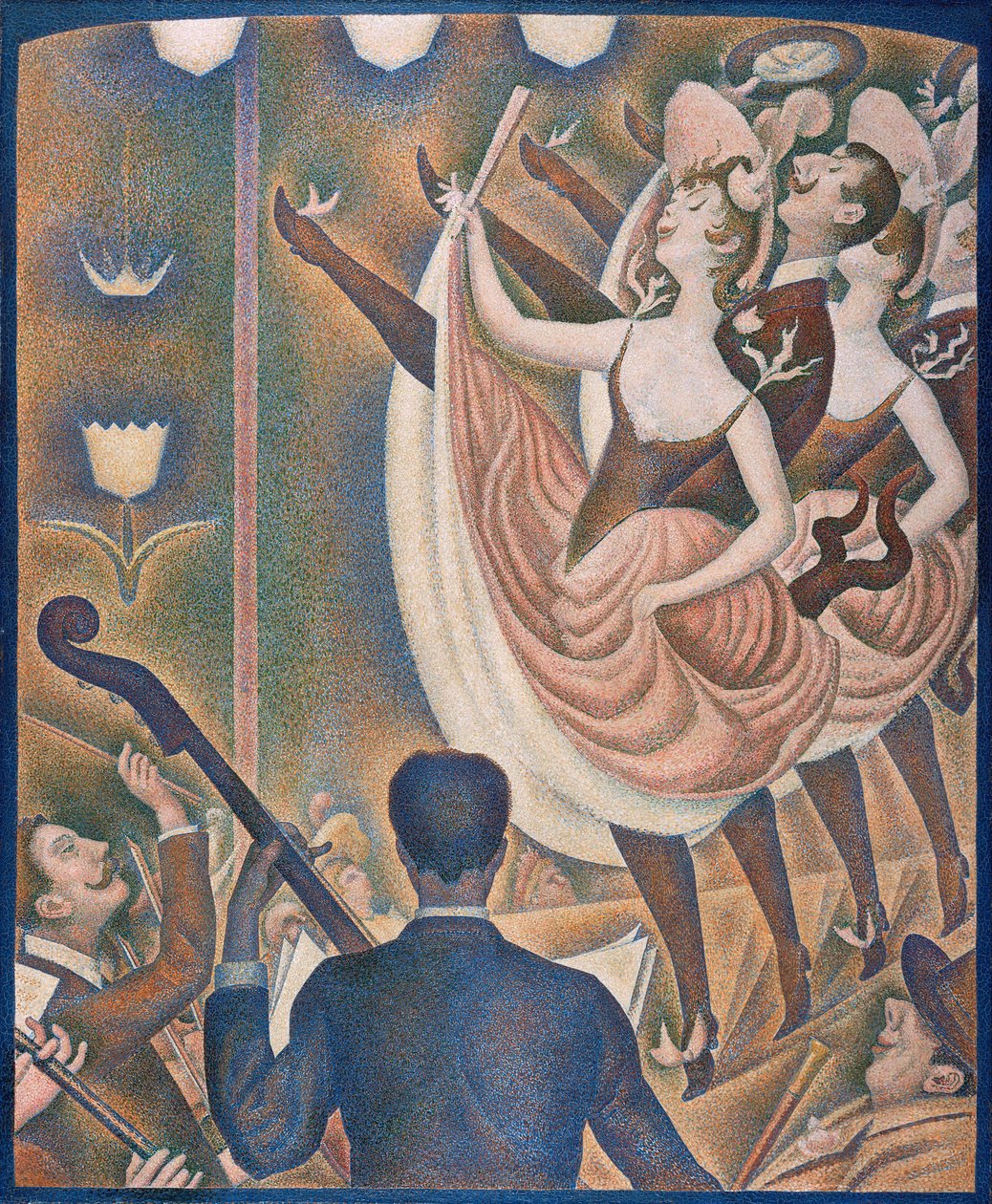 Der Can-Can von Georges Seurat