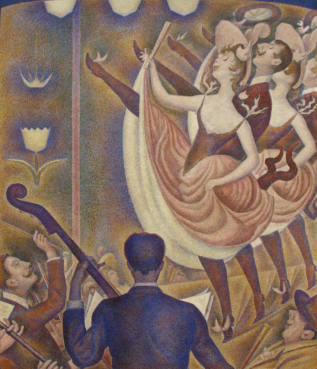 Der Can-Can von Georges Seurat