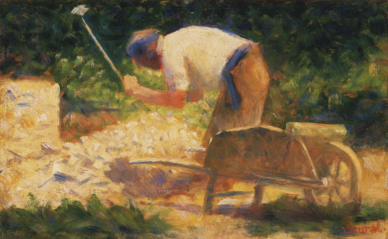Der Steinebrecher von Georges Seurat