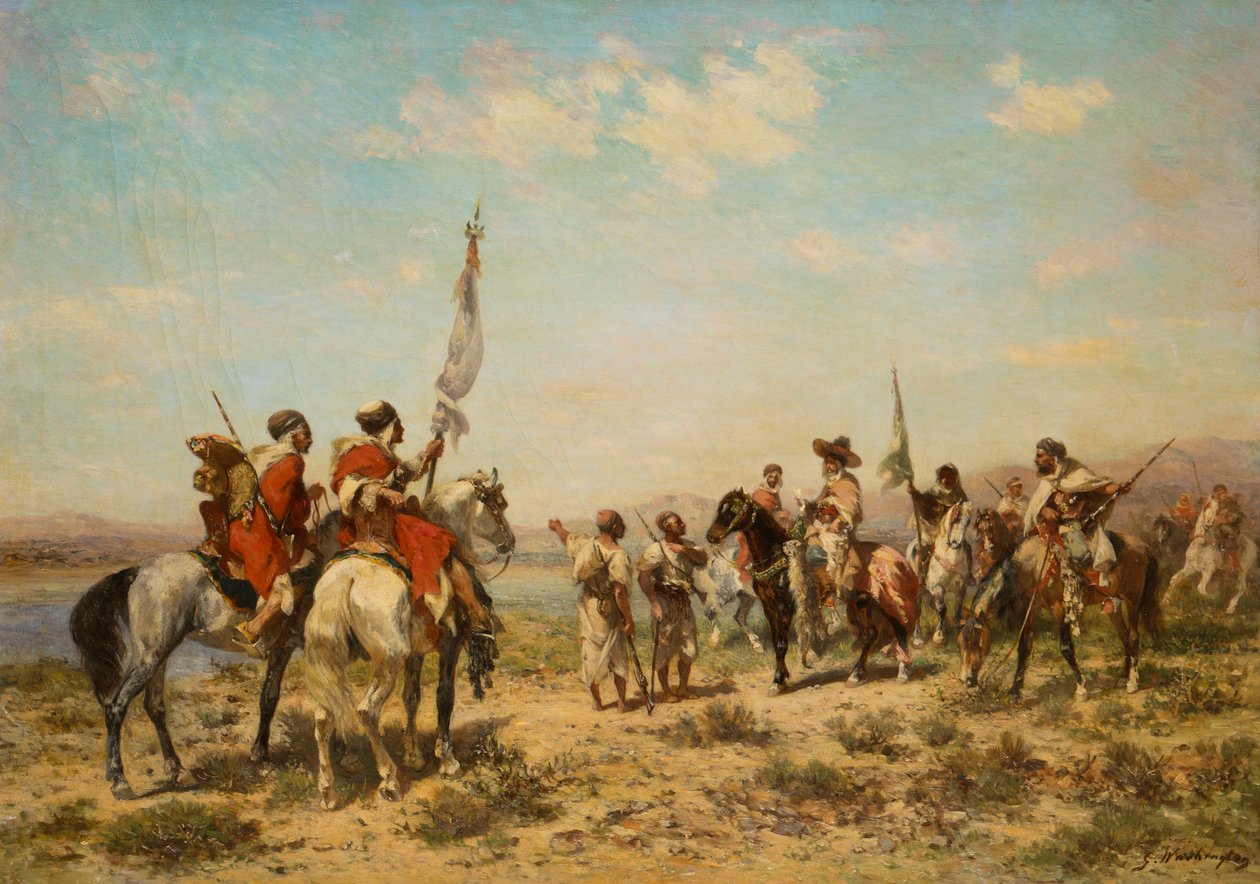 Eine Jagdgesellschaft von Georges Washington