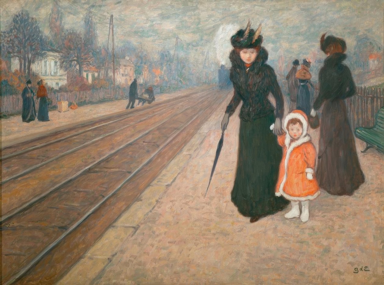 Der Vorortbahnhof von Georges d Espagnat