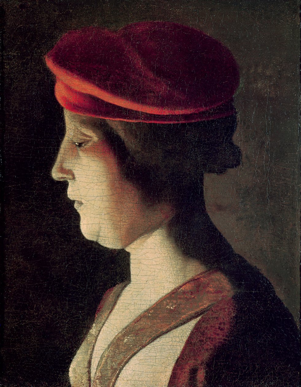 Kopf einer Frau von Georges de La Tour
