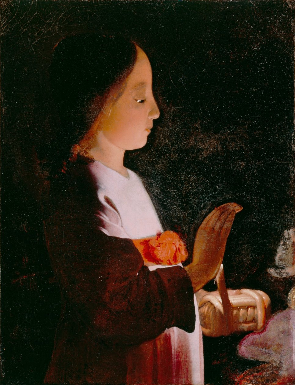 Junge Jungfrau Maria von Georges de La Tour