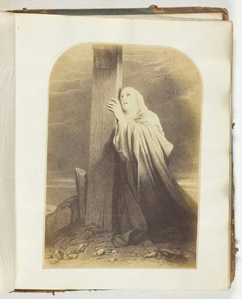 Ohne Titel, [Illustration mit biblischem Zitat] von Georgina Cowper