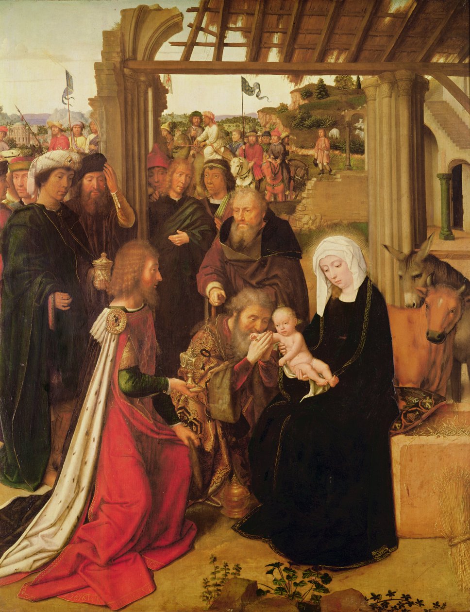 Die Anbetung der Könige von Gerard David