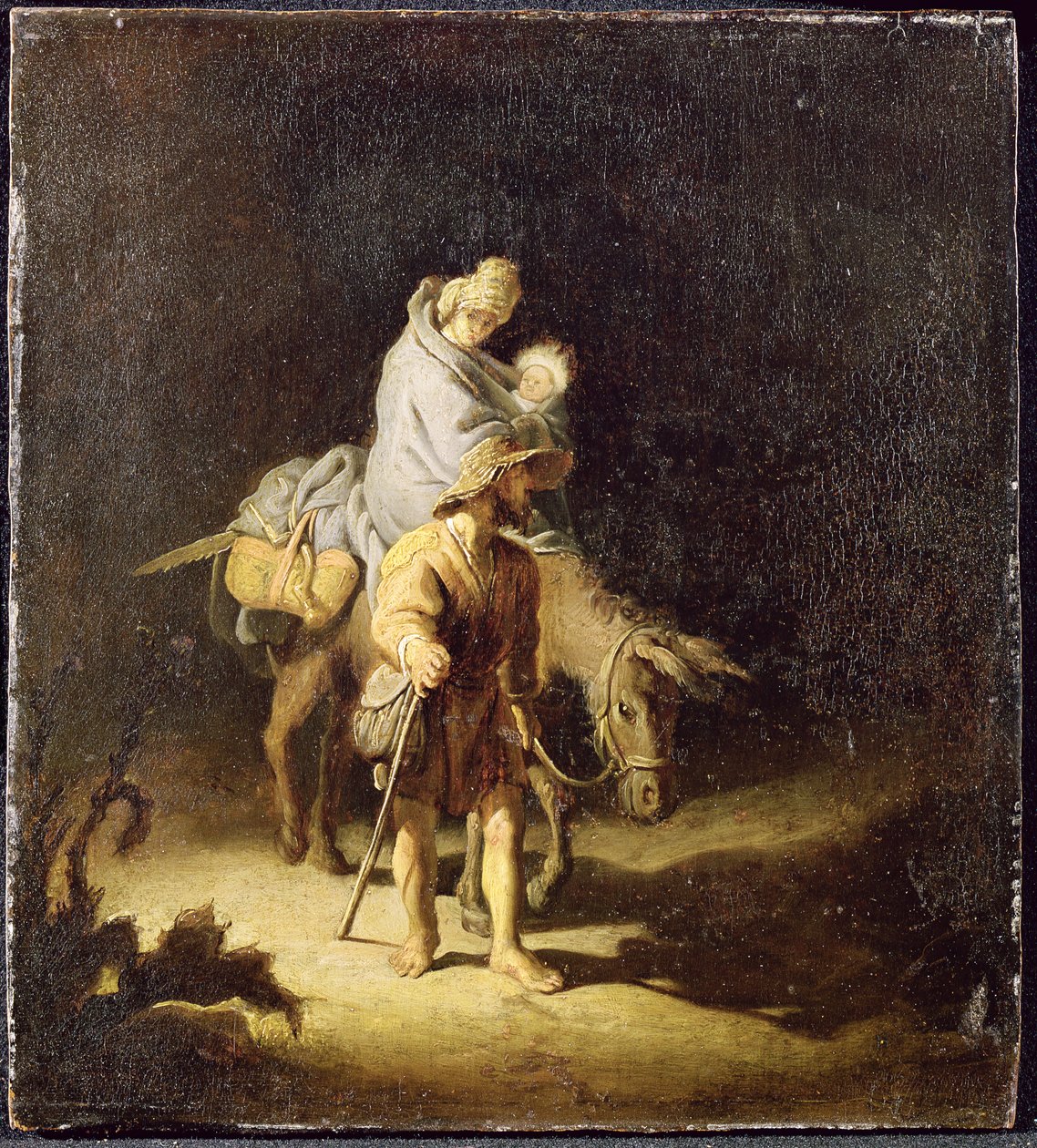 Die Flucht nach Ägypten von Gerrit Dou
