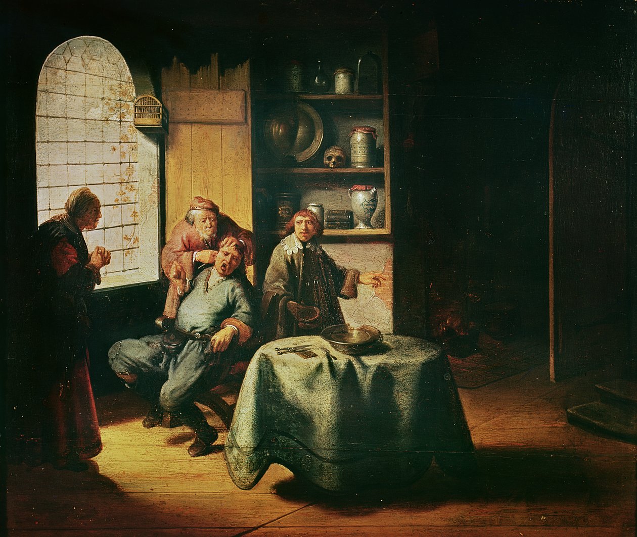 Die Operation von Gerrit Dou