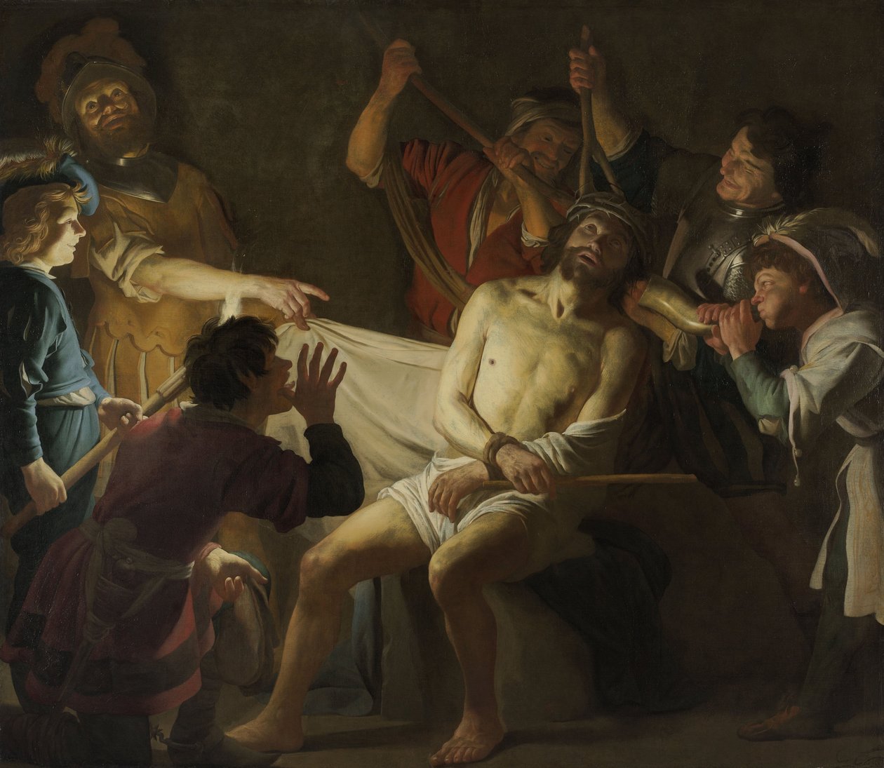 Die Dornenkrönung Jesu von Gerrit van Honthorst
