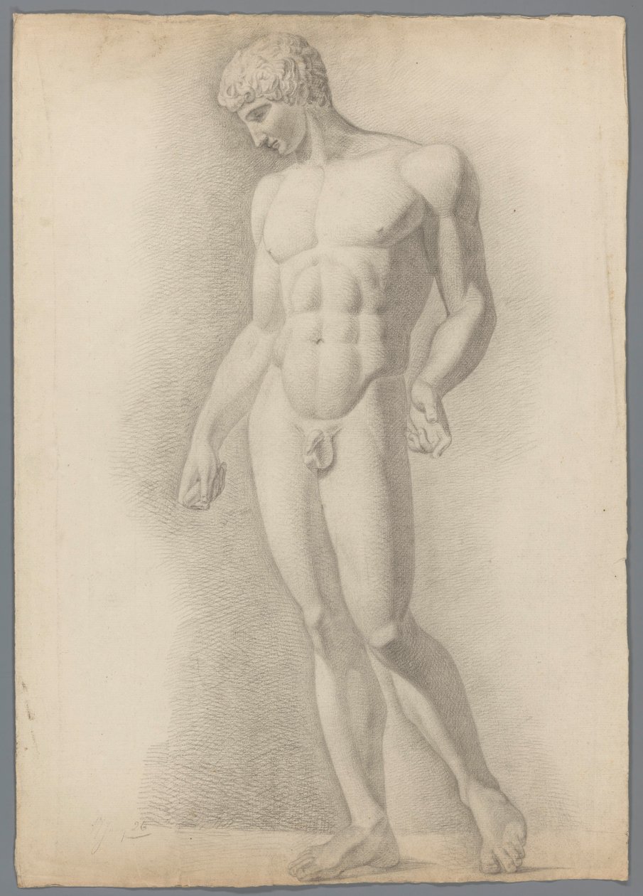 Studie nach einer klassischen Statue von Gerard Allebé