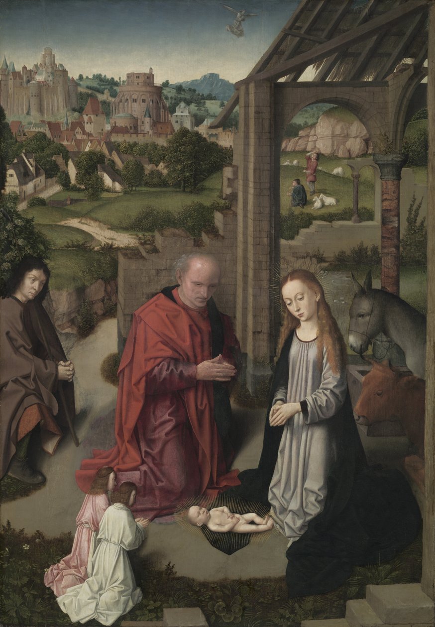 Die Geburt Christi von Gerard David