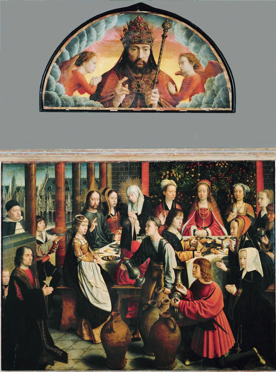 Die Hochzeit zu Kana von Gerard David